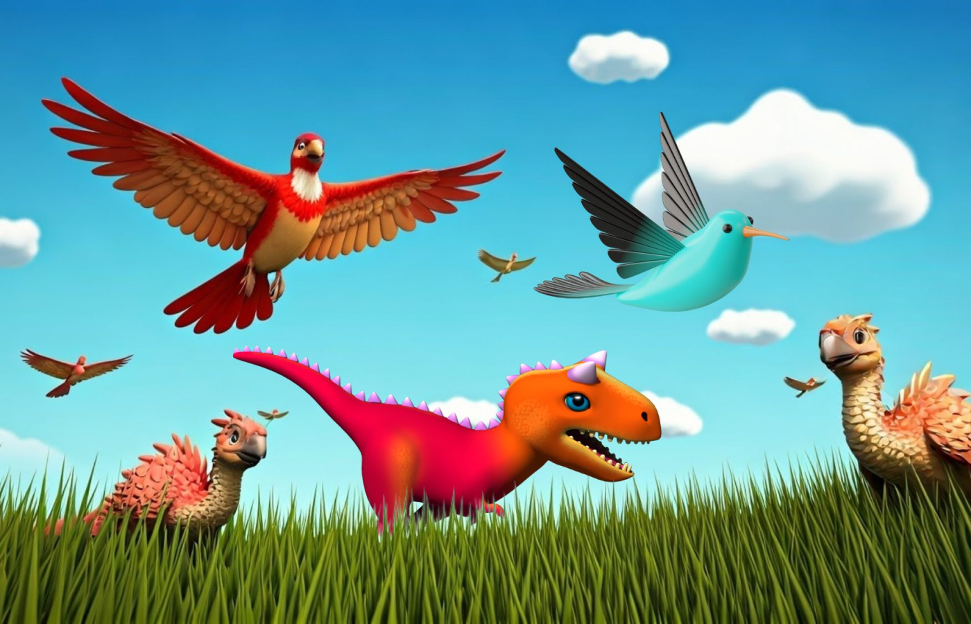 Как появились птицы?